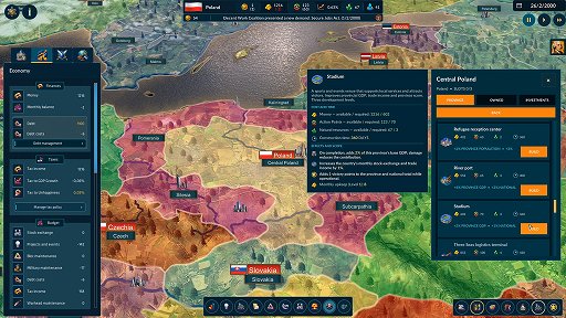 画像ギャラリー No.004のサムネイル画像 / 国家運営ストラテジー最新作「Realpolitiks 4: Back to the Roots」の開発が発表。160か国以上から国家を選び，自国の未来を切り開け