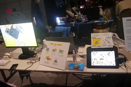 画像ギャラリー No.001のサムネイル画像 / 巨人になって建物を揺すり，人や家具を外に出す。直感的な気持ちよさが魅力の「CLEAN UP GIANT」を体験してきた