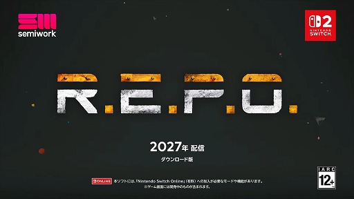 画像ギャラリー No.010のサムネイル画像 / 「Indie World 2026.10.28」発表情報まとめ。話題作「Order of the Sinking Star」やSwitch2版「都市伝説解体センター」がいきなり発売!