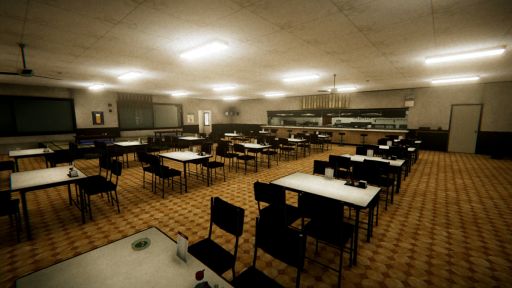 画像ギャラリー No.002のサムネイル画像 / ドライブインで客が姿を消す。サイコロジカルホラーゲーム「Midnight Rest Stop | 深夜ドライブイン」,Steamストアページを公開