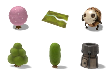画像ギャラリー No.001のサムネイル画像 / 「PixelJunk モンスターズ」をテーマとしたPS Home用の家具が配信開始に