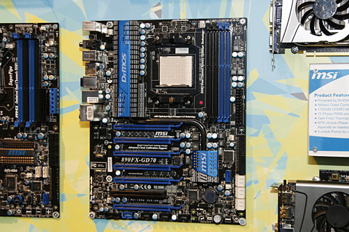 画像ギャラリー No.005のサムネイル画像 / AMDの次世代チップセット「AMD 890」搭載マザーボード,ASUSとMSIから公開に