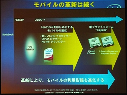 画像ギャラリー No.011のサムネイル画像 / インテル,第1四半期プレスミーティングを開催〜WestmereベースのCalpellaプラットフォームの一部情報を明らかに