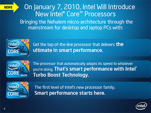 IntelCoreץåƻ2010ǯ17ȯɽͽ