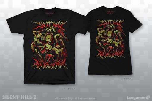 画像ギャラリー No.002のサムネイル画像 / Fangamer Japanが「SILENT HILL」コラボ最新グッズ,Tシャツとパーカーを販売開始