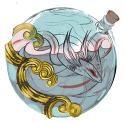 画像ギャラリー No.005のサムネイル画像 / 「大神」冒険には欠かせない特別な力“筆しらべ”の紹介動画第2弾を公開