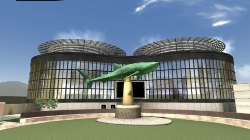 画像ギャラリー No.018のサムネイル画像 / 沖縄美ら海水族館「黒潮の海」がPS Home内でバーチャル再現