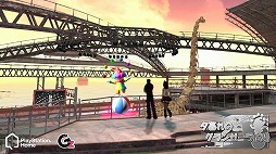 画像ギャラリー No.003のサムネイル画像 / 「PS Home」新ラウンジ「夕暮れのグランゼーラ広場が開設。喫茶店も登場