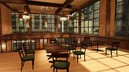 画像ギャラリー No.006のサムネイル画像 / 「PS Home」新ラウンジ「夕暮れのグランゼーラ広場が開設。喫茶店も登場