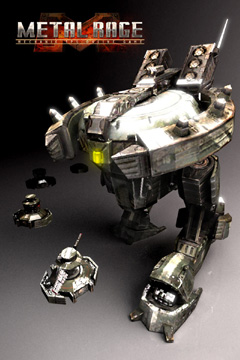 画像集#002のサムネイル/GameHi,新作TPS「METALRAGE」の新型機体のデザイン画を公開