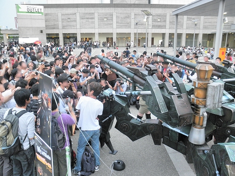 画像ギャラリー No.003のサムネイル画像 / TGS 2009に出展した「鉄鬼」。トレーニングモードの内容公開