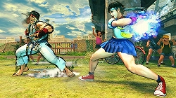 画像集#002のサムネイル/PS3/Xbox 360版「ストリートファイターIV」,さくらと豪鬼の情報が公開に