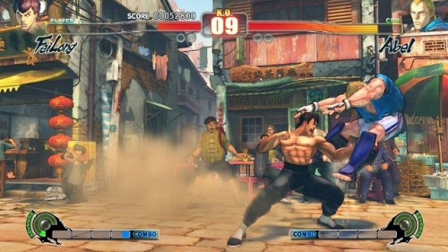 画像集#006のサムネイル/X360/PS3版「ストリートファイターIV」,フェイロンとダンのスクリーンショットを公開