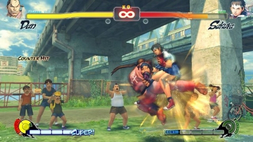 画像集#033のサムネイル/X360/PS3版「ストリートファイターIV」,フェイロンとダンのスクリーンショットを公開