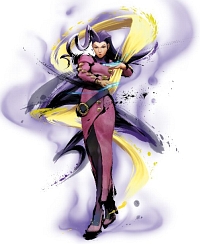 画像集#001のサムネイル/X360/PS3版「ストリートファイターIV」,追加キャラ“ローズ”の必殺技を紹介