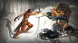 画像集#007のサムネイル/アクロバティックなアクションと,プリンス/エリカの“会話”に注目。「プリンス・オブ・ペルシャ」発売記念イベントレポート