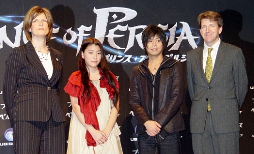 画像集#021のサムネイル/アクロバティックなアクションと,プリンス/エリカの“会話”に注目。「プリンス・オブ・ペルシャ」発売記念イベントレポート