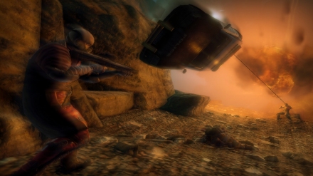 画像ギャラリー No.009のサムネイル画像 / 「バイオニック コマンドー」,スウィングアクションをじっくり見られるムービー2本を4Gamerにアップ