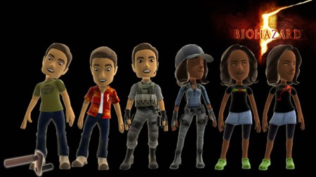 画像ギャラリー No.005のサムネイル画像 / コスチュームパックの内容が入れ替わり。 「バイオハザード5」,配信予定の追加コンテンツの内容を変更