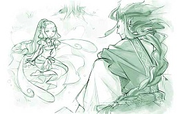 画像集#003のサムネイル/Wii「牧場物語」,コロボックル“アラン”のペーパークラフト公開