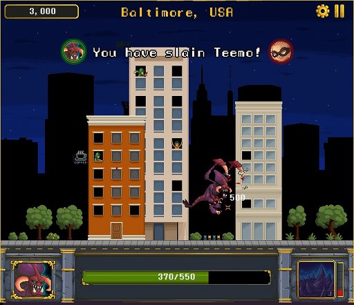 画像ギャラリー No.002のサムネイル画像 / Riot Games,ブラウザゲーム「League of Legends: Cho’gath Eats the World 」を公開。世界の各都市でCho’Gathが大暴れ