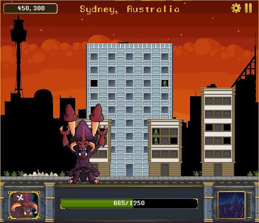 画像ギャラリー No.003のサムネイル画像 / Riot Games,ブラウザゲーム「League of Legends: Cho’gath Eats the World 」を公開。世界の各都市でCho’Gathが大暴れ