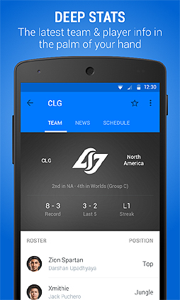 ꡼ No.008 | e-SportsϢ˥塼®ɤ륢ץtheScore eSportsפǥ꡼谷ΥᥤϡLeague of Legends