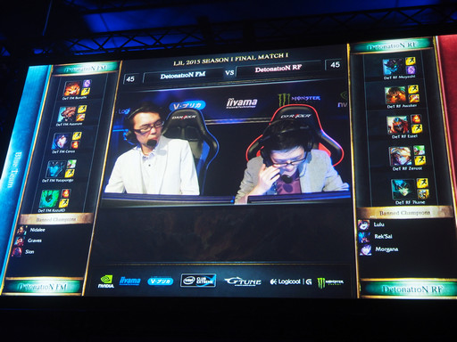 画像ギャラリー No.006のサムネイル画像 / 「League of Legends」国内リーグ戦を制覇し,世界へ挑戦するのはどのチームか。「JAPAN LEAGUE 2015 SEASON1」の決勝戦をレポート