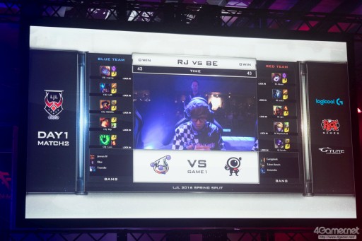 ꡼ No.018Υͥ / League of Legendsפθ꡼LJL 2016 Spring Split׳եȥݡȡŸֶ˹ϥ٥ʻ礬Ÿ