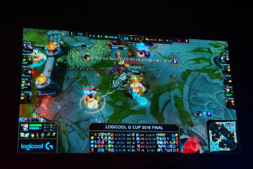 ꡼ No.014Υͥ / League of LegendsפΥޥ奢Logicool G CUP 2016 Finalץݡȡ̤Υץ쥤䡼ǮŸ