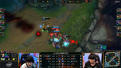 画像ギャラリー No.016のサムネイル画像 / 「LoL」のプロリーグ,「LJL Summer Split 2018」がついに開幕。初日から熱戦が繰り広げられた,開幕戦をレポート