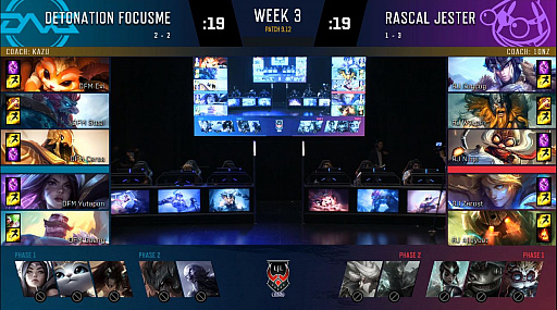 ���������꡼ No.013�Υ���ͥ������ / �֥꡼�������֡��쥸����ɡס������ץ��꡼����LJL 2019 Summer Split��Week3 ��ݡ��ȡ�CGA��V3��̵�ԤǼ�̤򥭡���