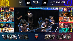 画像ギャラリー No.016のサムネイル画像 / 「LJL 2019 Summer Split」Week4レポート。新チャンピオン・キヤナが登場。CGAがV3との首位攻防戦を制す