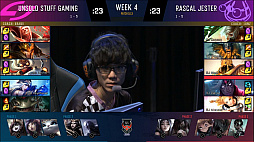 画像ギャラリー No.017のサムネイル画像 / 「LJL 2019 Summer Split」Week4レポート。新チャンピオン・キヤナが登場。CGAがV3との首位攻防戦を制す