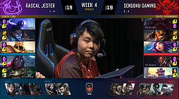 画像ギャラリー No.018のサムネイル画像 / 「LJL 2019 Summer Split」Week4レポート。新チャンピオン・キヤナが登場。CGAがV3との首位攻防戦を制す