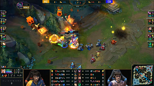 画像ギャラリー No.024のサムネイル画像 / 「LJL 2019 Summer Split」Week4レポート。新チャンピオン・キヤナが登場。CGAがV3との首位攻防戦を制す