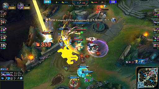 画像ギャラリー No.020のサムネイル画像 / 「LJL 2019 Summer Split」Week11レポート。DetonatioN FocusMeがCrest Gaming Actを下し,首位の座を手に