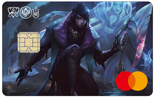 画像ギャラリー No.001のサムネイル画像 / 「LoL」eスポーツ Mastercard第2弾,限定デザイン“アフェリオス”が登場