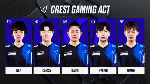 画像ギャラリー No.007のサムネイル画像 / 「LJL 2022 Spring Split」出場8チームのスターター選手が発表に