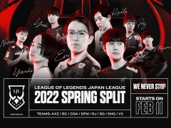 2022ǯ�յ��꡼����LJL 2022 SpringSplit�פΥץ쥤���դ��������롣���凉�����塼������