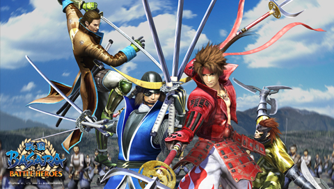 戦国BASARA BH」TGS 2008でプレイしてPSP専用待受画面ゲット