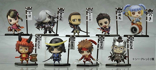 画像集#001のサムネイル/壽屋から戦国BASARAシリーズのミニフィギュアの発売が決定