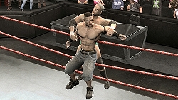 画像集#005のサムネイル/協力プレイでレッスルマニアの頂点を目指せ! PS3「WWE2009 SmackDown vs Raw」,DLCと共に本日発売