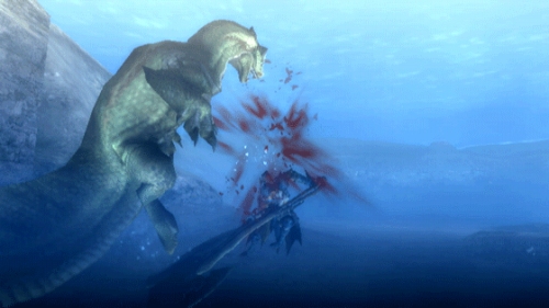 画像集#003のサムネイル/「モンスターハンター3(トライ)」で初登場となる武器カテゴリ“スラッシュアックス”を紹介