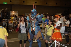 画像ギャラリー No.030のサムネイル画像 / 次長課長の井上 聡さんらが出演したステージイベントなどで大いに盛り上がった,「モンスターハンターフェスタ’09」大阪大会レポートその2