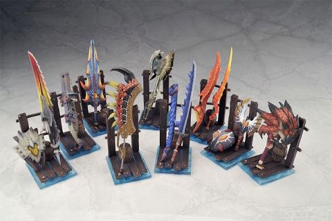 モンハン「狩猟武器コレクションVol.3」,明日発売。キャンペーンも