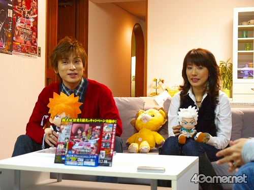 画像集#012のサムネイル/Wii「BLEACH バーサス・クルセイド」を森田成一さん&朴 璐美さんと遊んでみた&トレジャー開発陣のインタビューを掲載