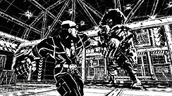 画像ギャラリー No.012のサムネイル画像 / モノトーンの世界でただ血の色だけが赤い。スパイク,海外で話題の問題作「MADWORLD」を2009年冬に発売