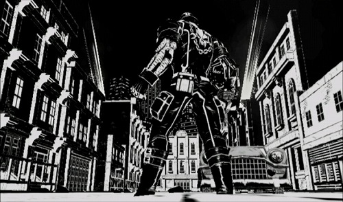 画像ギャラリー No.001のサムネイル画像 / Wii「MADWORLD」,バイオレンス表現満載の最新PVを公開