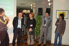 画像集#012のサムネイル/Xbox 360版「ワールドサッカー ウイニングイレブン2009」,元日本代表の北澤 豪さんがゲストのユーザー対戦会が開催